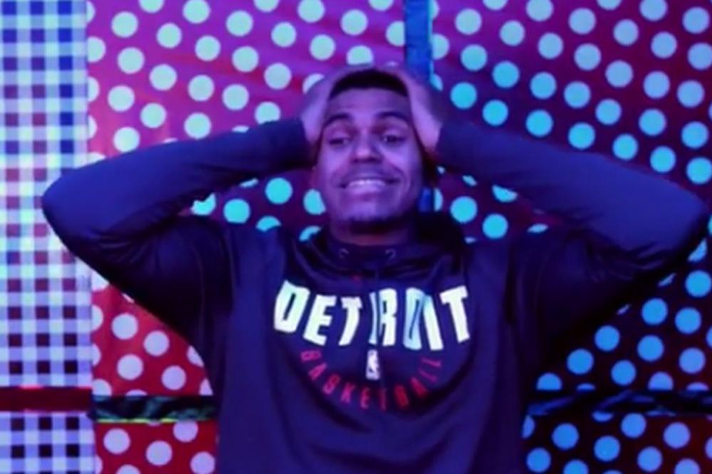 Pistonsi snimili Božićni klip, a Bobi Marjanović je dobio glavnu ulogu! Saigrači bili oduševljeni koliko je urnebesan! (VIDEO)