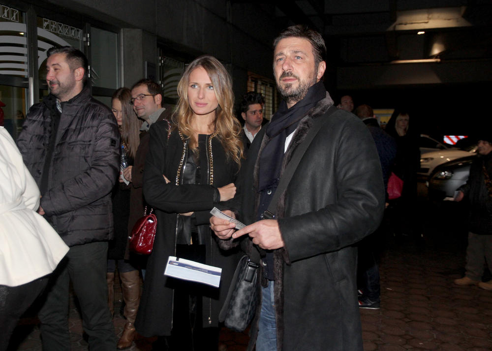 MIša Ognjanović sa suprugom  