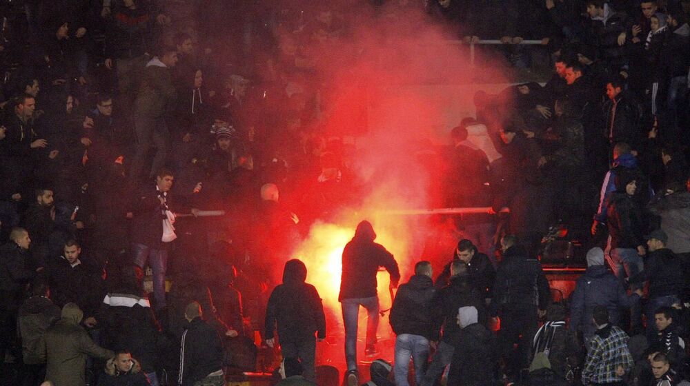 156. Večiti derbi je obeležila brutalna tuča među Grobarima