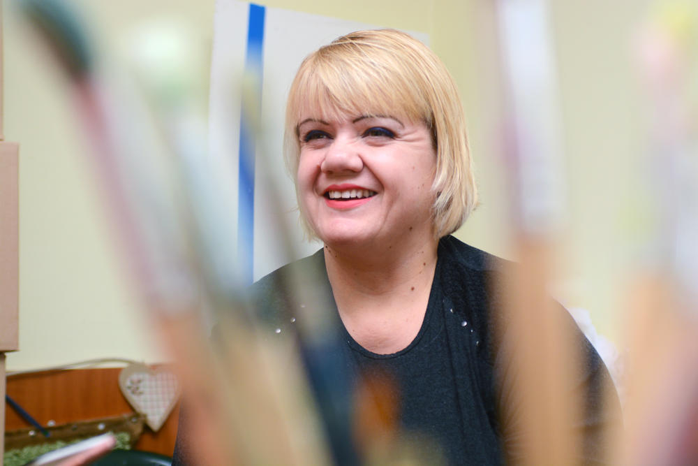 Elenka Kraljik, korisnica   Doma za odrasla invalidna lica