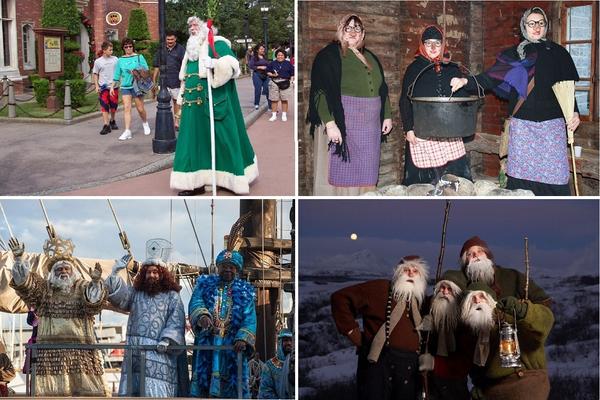 DEDA MRAZ JE SAMO JEDAN, ali u svakoj zemlji izgleda POTPUNO DRUGAČIJE! Niste očekivali da to mogu biti i žena ili trol! (FOTO)