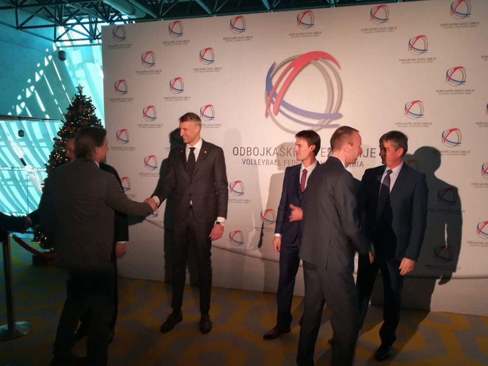 Ivan Miljković na novogodišnjem koktelu OSSRB