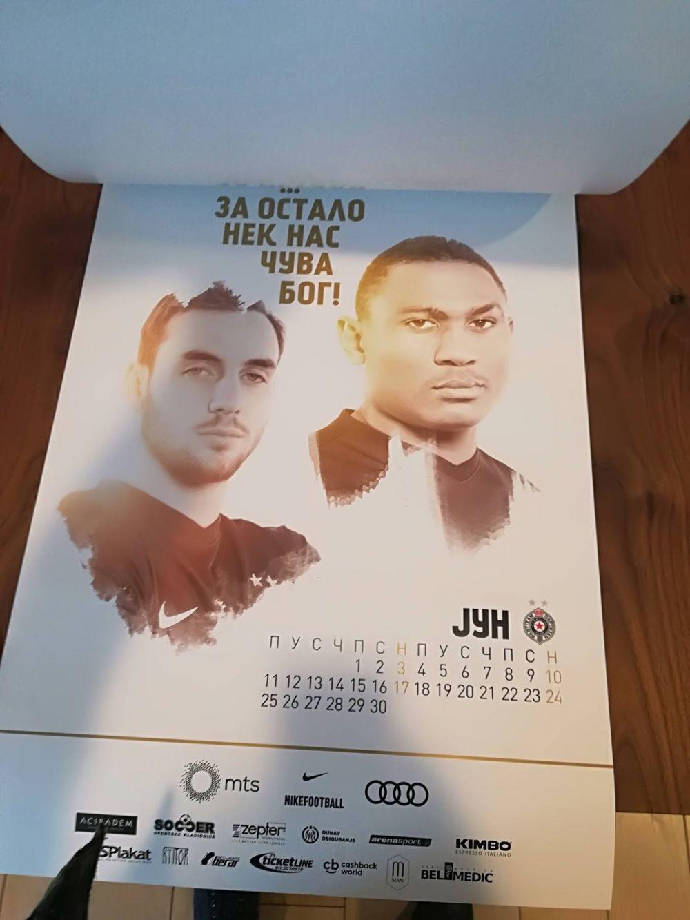 FK Partizan - kalendar za 2018. godinu