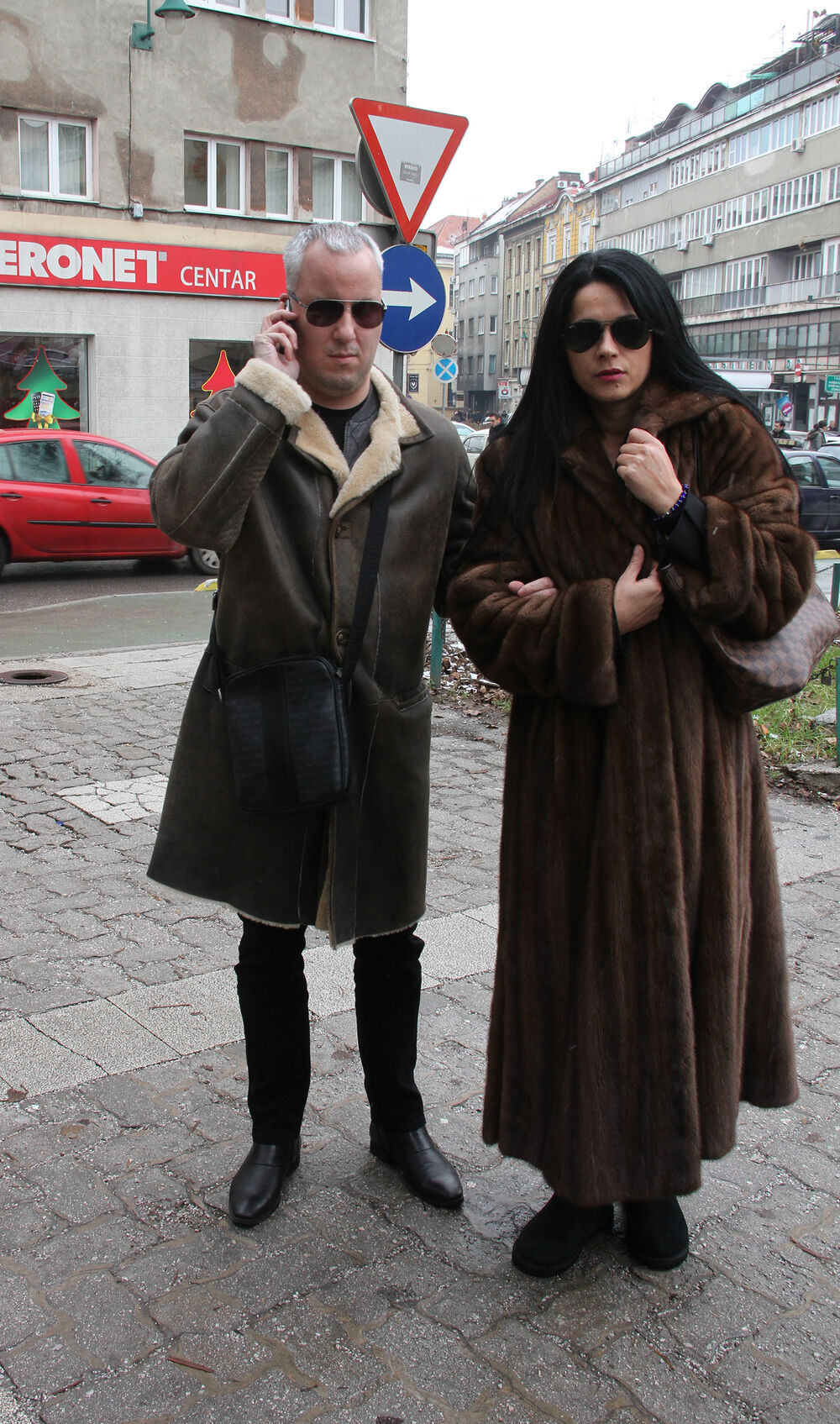 Sasa Matic sa suprugom