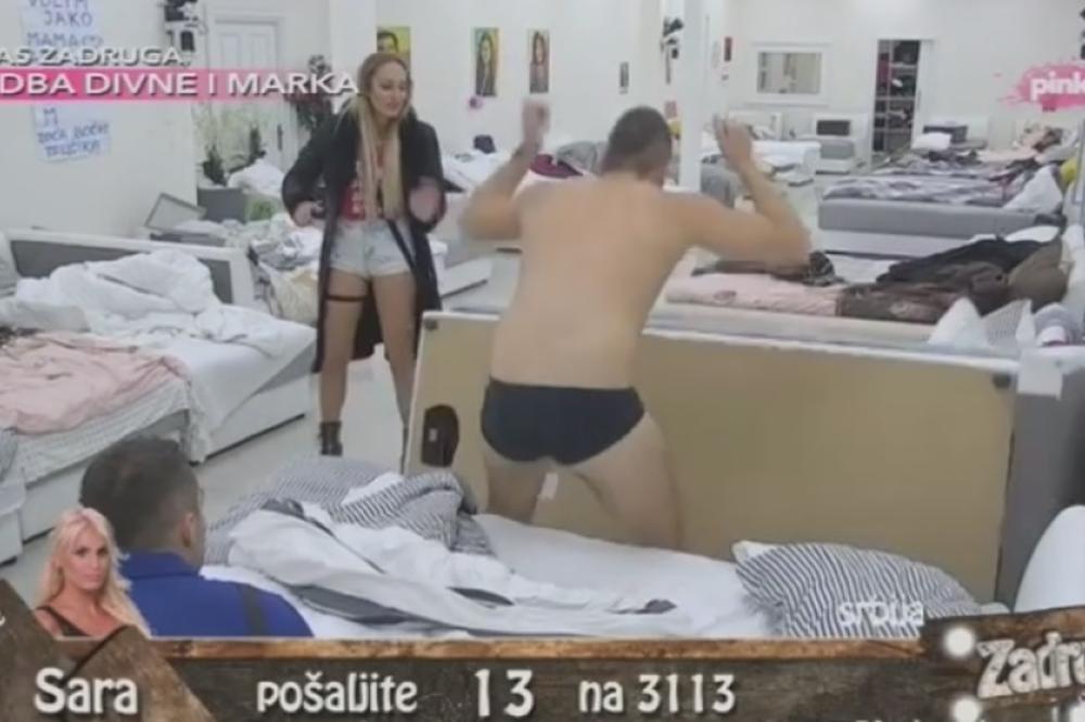 SLOBA PODIVLJAO NAČISTO, POLOMIĆE NEKOM GLAVU! Luna vrištala: Nemoj to da radiš, molim te, nemoj da udaraš! (VIDEO)