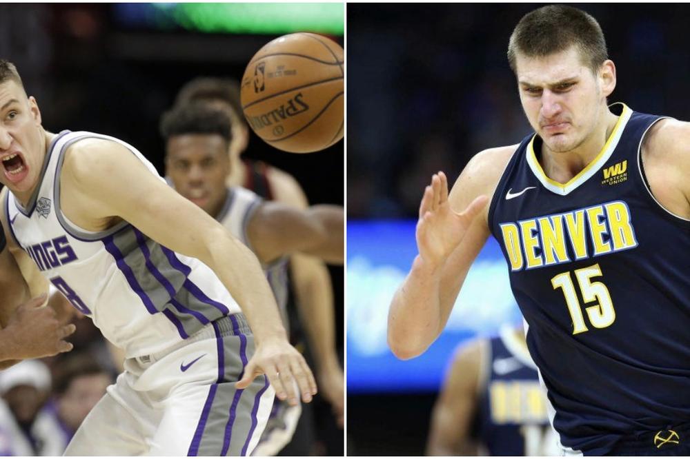 SRPSKO LUDILO U NBA! Bogdan RAZVALIO KRALJA, odlični Jokić ponovo odvalio protivnika LAKTOM U GLAVU! (VIDEO)