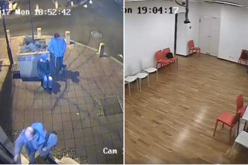 ŠOK SNIMAK IZ PAROBRODA: Ušao u ustanovu kulture dok je hor vežbao, PA KRAO IZ TORBI! (VIDEO)