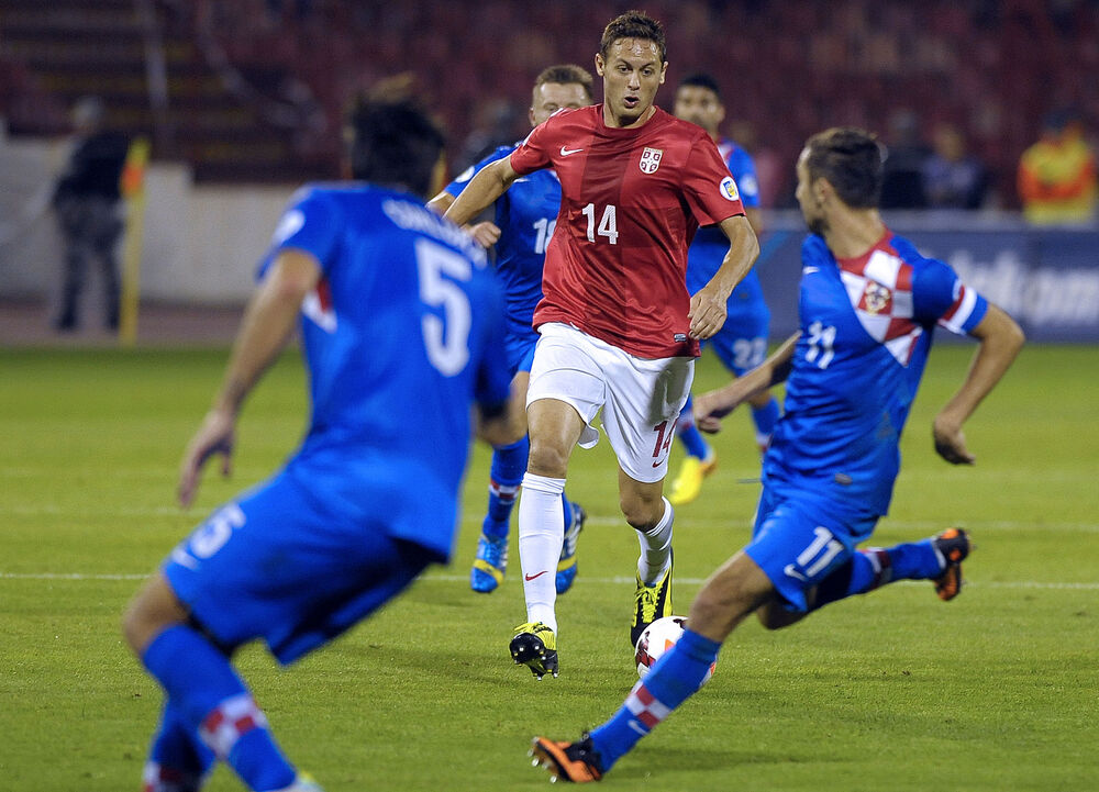 Meč Srbija - Hrvatska u kvalifikacijama za Mundijal 2014. godine