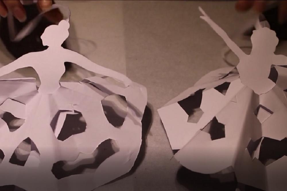 Neka na vašoj jelkici ove godine  zaigraju PAPIRNE BALERINE! Izgledaju TAKO STRAVA! (VIDEO)
