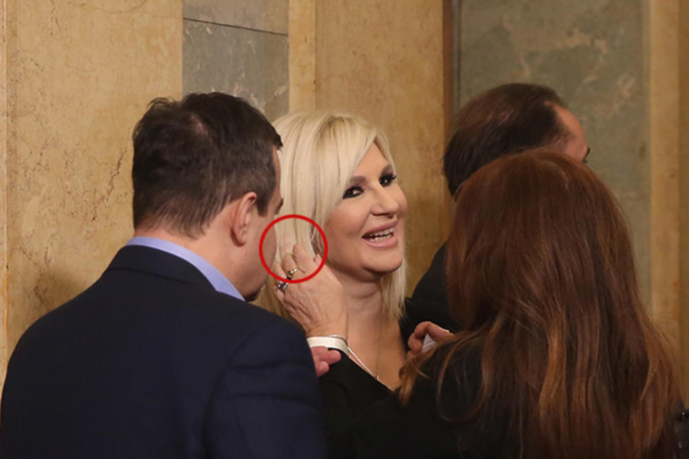 Zorana Mihajlović na prijemu