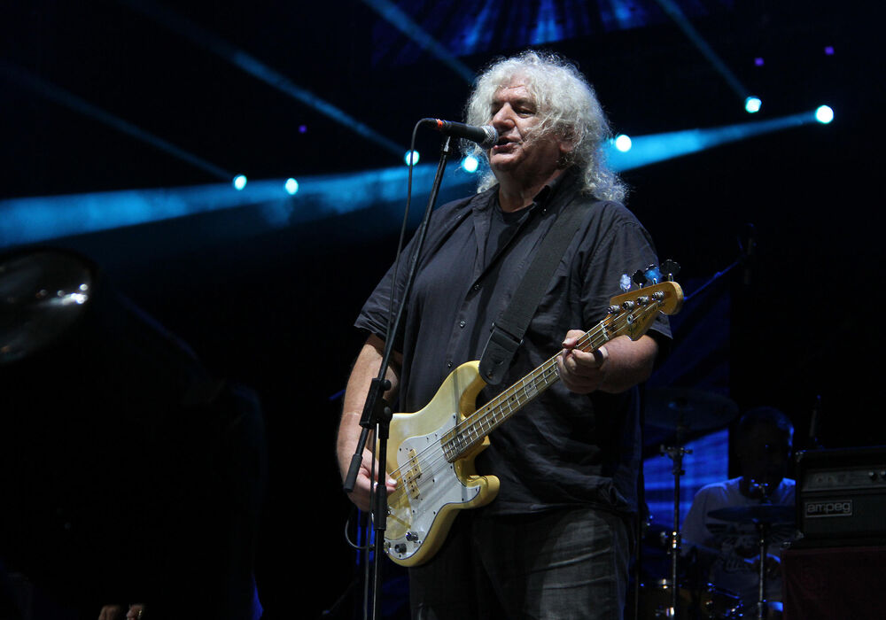 Nastup rok sastava iz Pule Atomsko sklonište na otvaranju Međunarodnog muzičkog festivala u Kruševcu