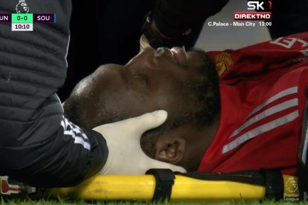 HOROR U MANČESTERU! JEZIVA POVREDA! Lukaku je samo pao i više nije ustajao! (VIDEO)