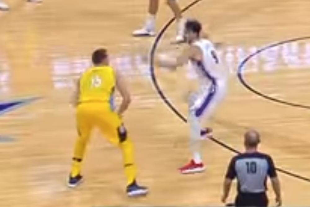 DEČKO, 'AJDE TI PO BUREK DO ŠIBENIKA: Posle Jokićeve majstorije, Dario Šarić je morao da kupi kompas! (VIDEO)