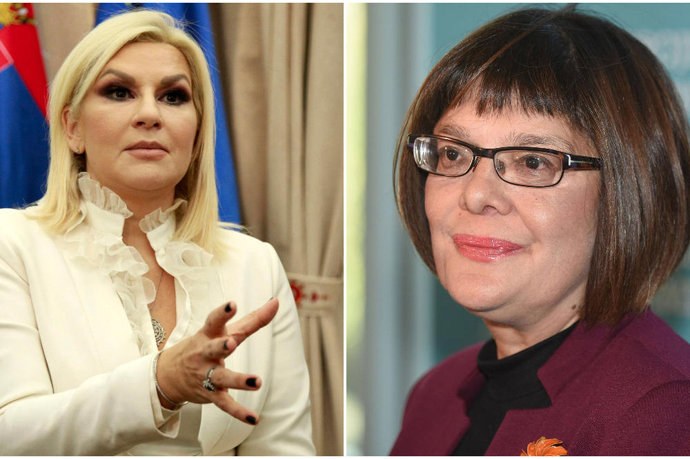 Zorana Mihajlović o Maji Gojković: Ne mogu da ne reagujem kada neko ne zna da radi posao i kad je nevaspitan