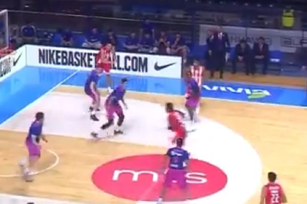 LETEĆI CENTAR ZVEZDE! Matijas Lesor je zaslužan za potez godine u ABA ligi! (VIDEO)