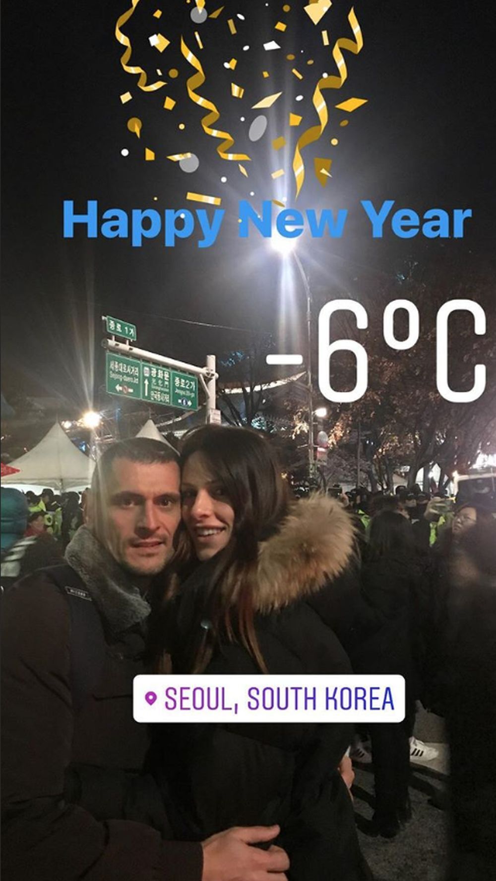 Ivana Nešović je u dalekoj Južnoj Koreji dočekala 2018. godinu