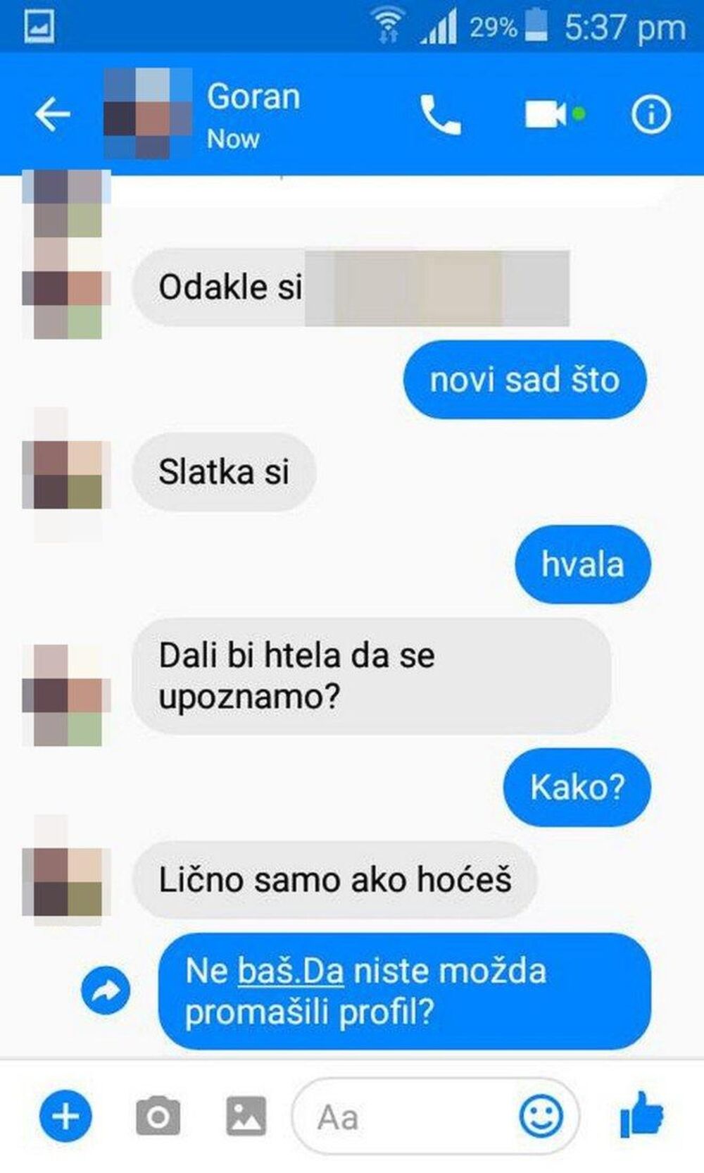 Pedofil iz Beograda slao poruke maloletnici iz Novog Sada
