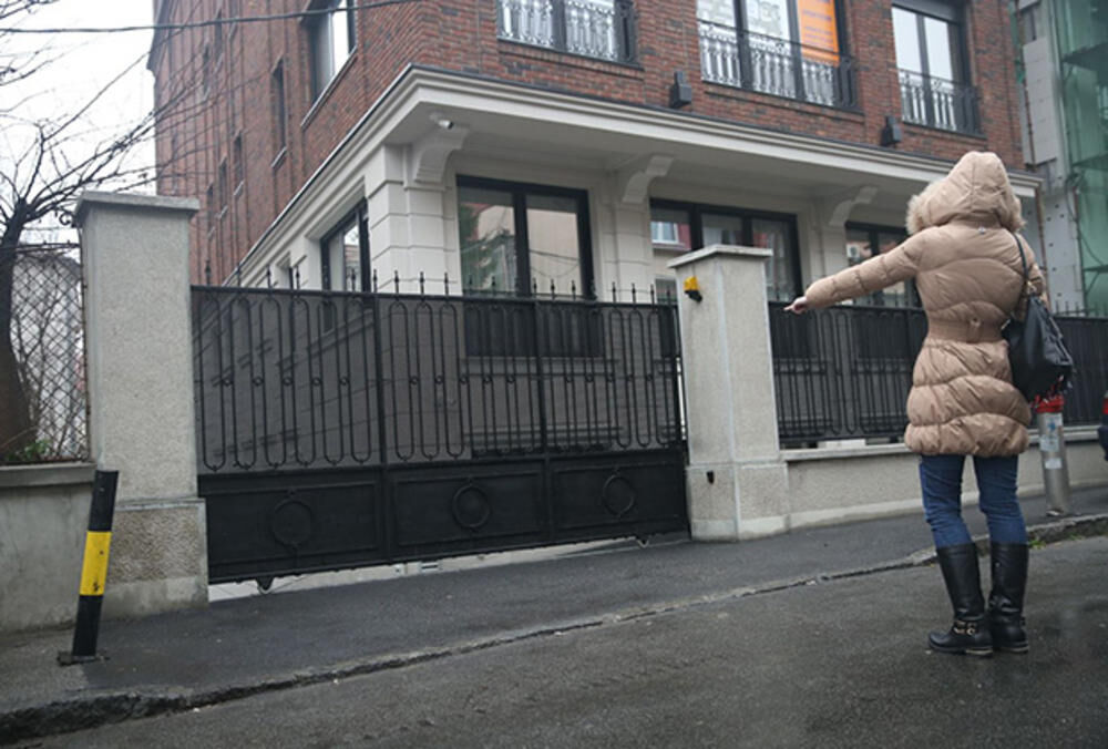 Mesto na Vračaru na kome je ubijen Davorin Baltić