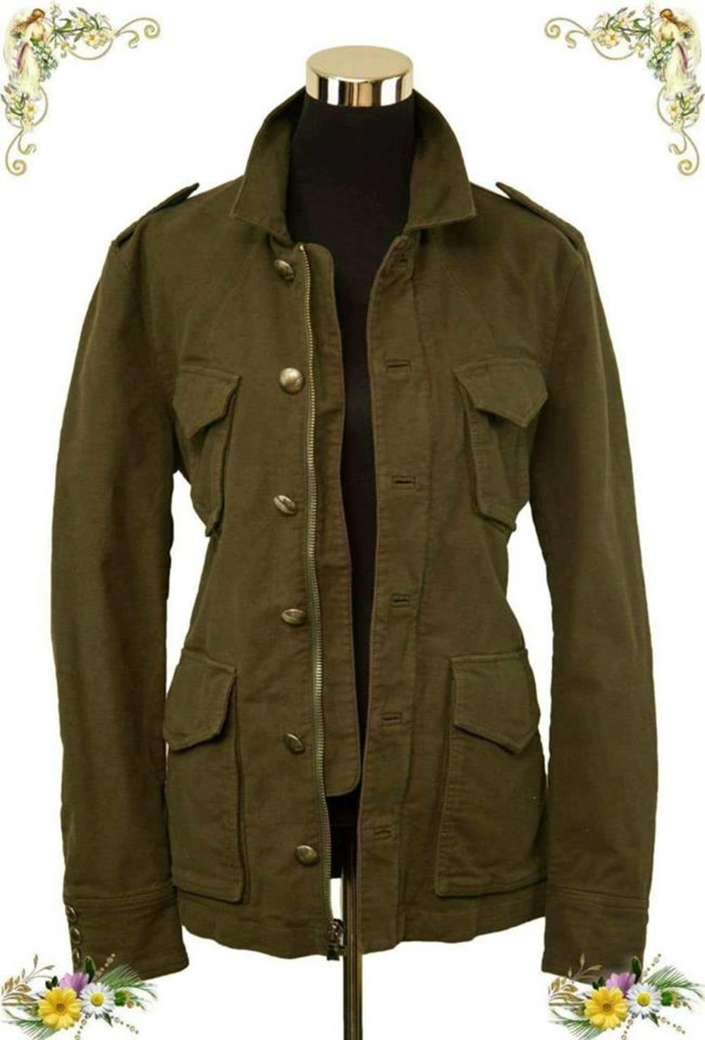 Maslinasti ženski kaput