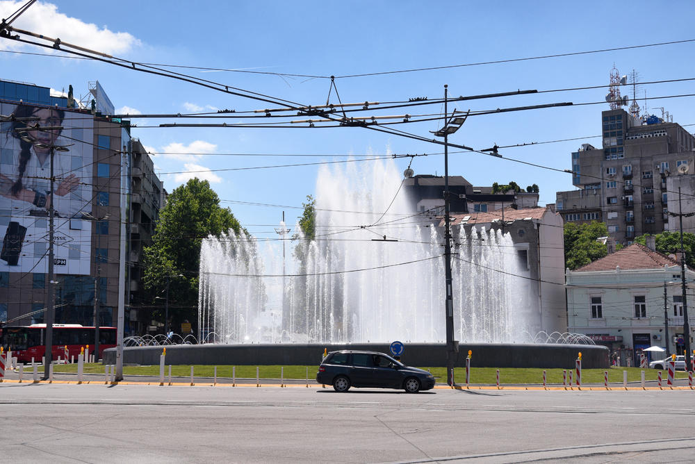 Muzička fontana na Slaviji