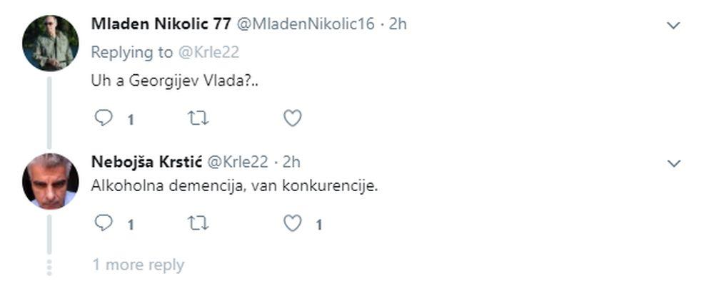 Krstić nije štedeo ni Vladu Georgijeva