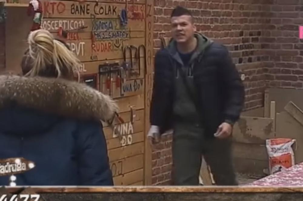 URLALI I BACALI FLAŠE JEDNO NA DRUGO: Najgora svađa LUNE I SLOBE, zamalo DA SE POBIJU! (VIDEO)