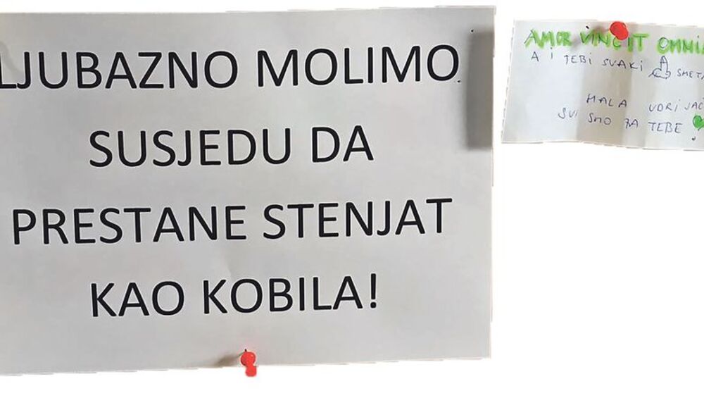 Prepiska stanara koja je nasmejala internet