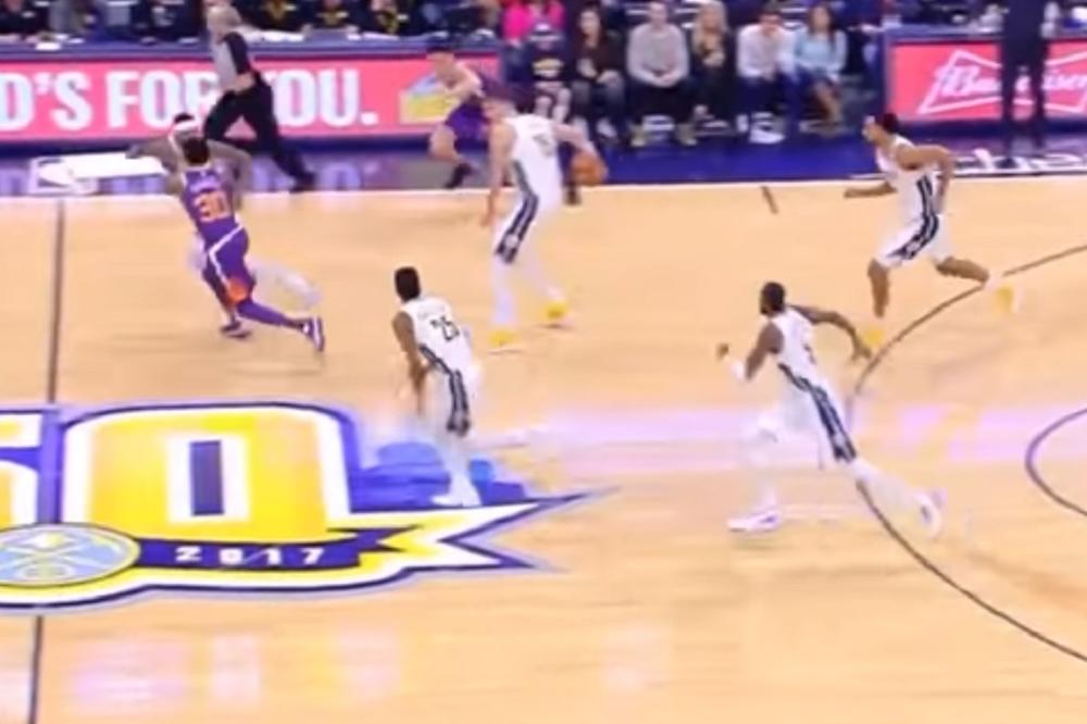 Može li savršenije od ovoga?! Ono što u fudbalu zovemo ŽOGA BONITO, u košarci se naziva NIKOLA JOKIĆ! (VIDEO)