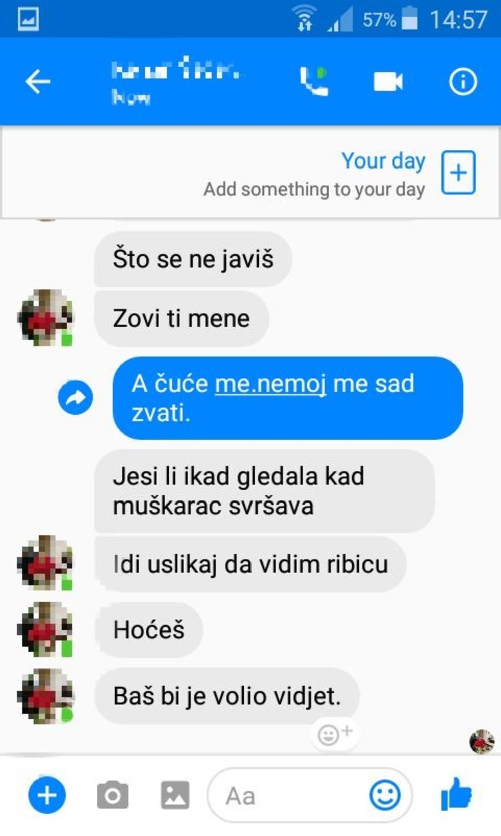 PEDOFIL NAGOVARA MALOLETNICU DA SE SKINE