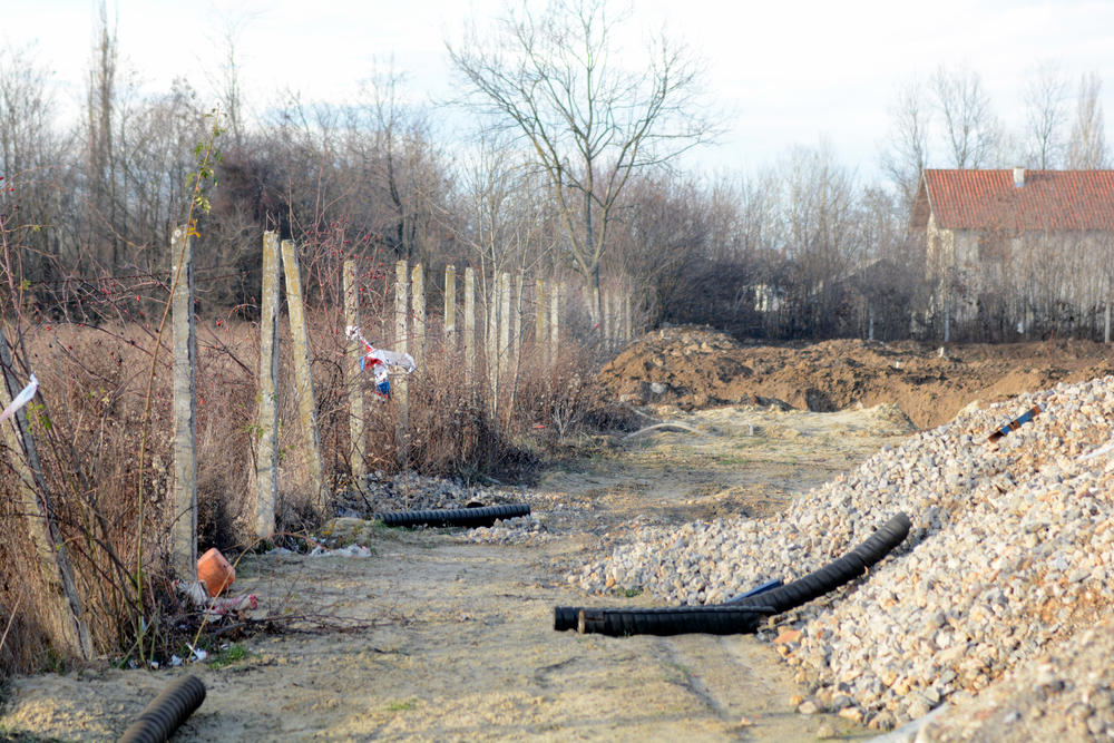Plac na kom je pronađen kancerogeni otpad, selo Vukićevica