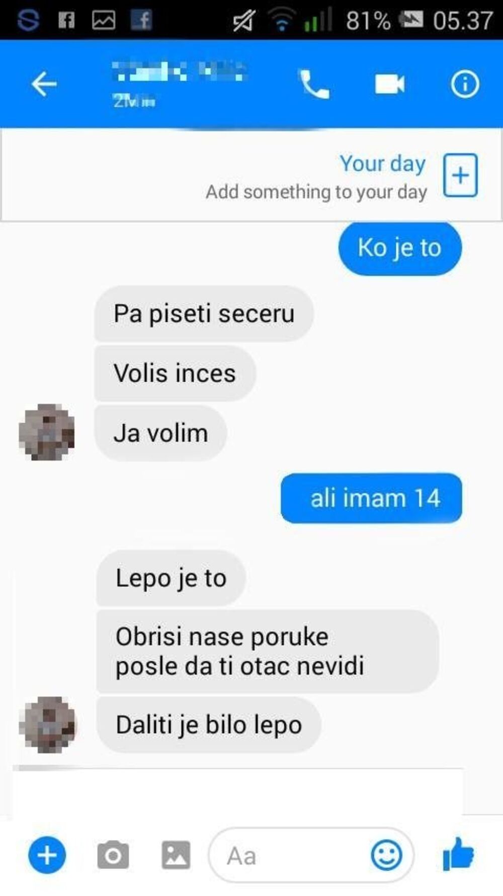 MANIJAK DAJE SAVETE DEVOJČICI