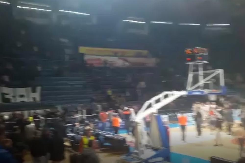Košarkaši Partizana pozdravili obe zaraćene frakcije Grobara! Na jednoj strani je nastao zemljotres! (VIDEO)