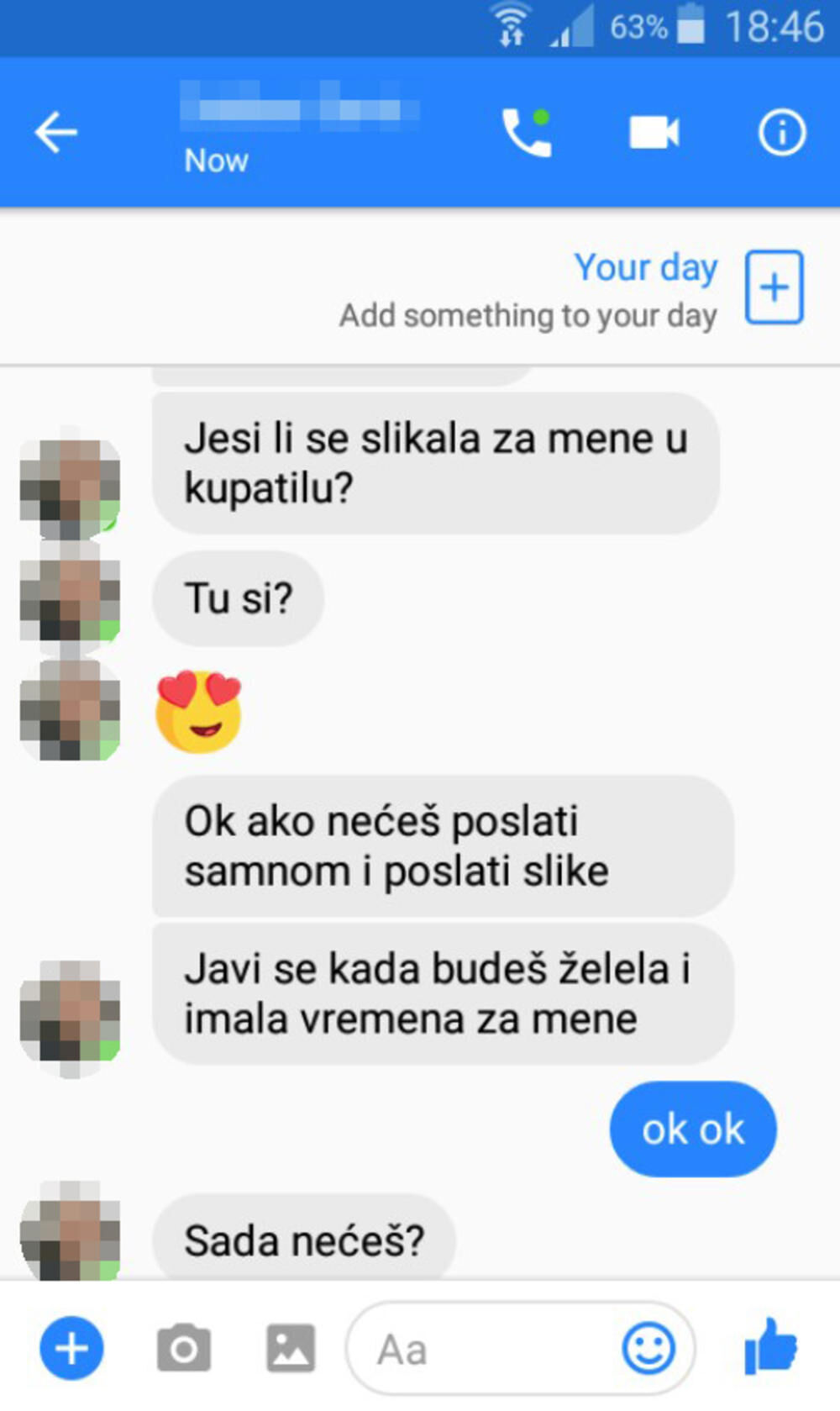 Policajac pedofil traži od devojčice da mu pošalje slike