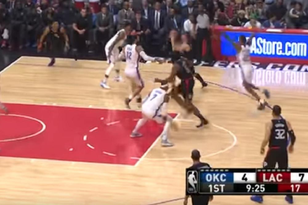 Iako se povredio, prvo je zasenio! Miloš Teodosić je među najboljim potezima večeri u NBA ligi! (VIDEO)