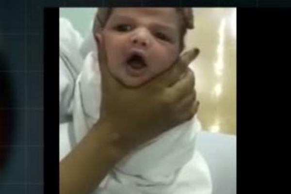 SNIMAK KOJI JE RAZBESNEO SVE RODITELJE NA SVETU: Medicinske sestre se igrale sa glavom bebe i vrištale od smeha (VIDEO)