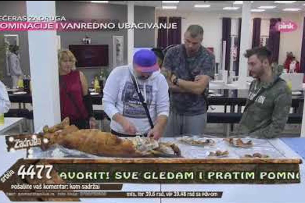 KUKAJU KAKO NEMAJU ŠTA DA JEDU, a produkcija objavila SPISAK POJEDENE HRANE za samo četiri dana! Kao da su na dvoru, a ne u Zadruzi! (VIDEO)
