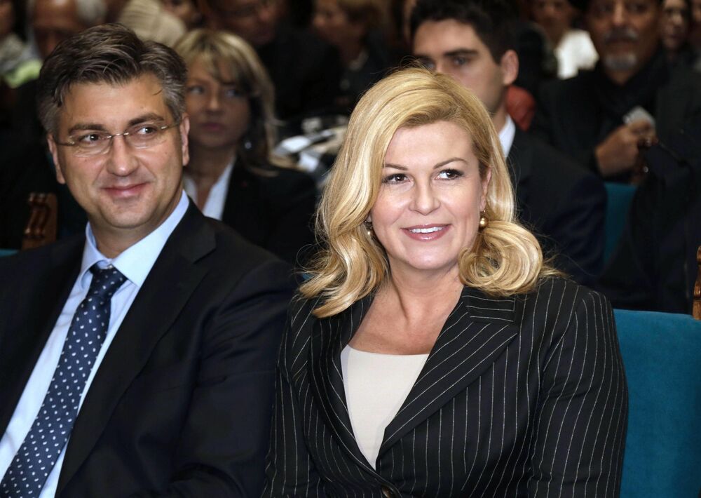 Kitarović i Plenković