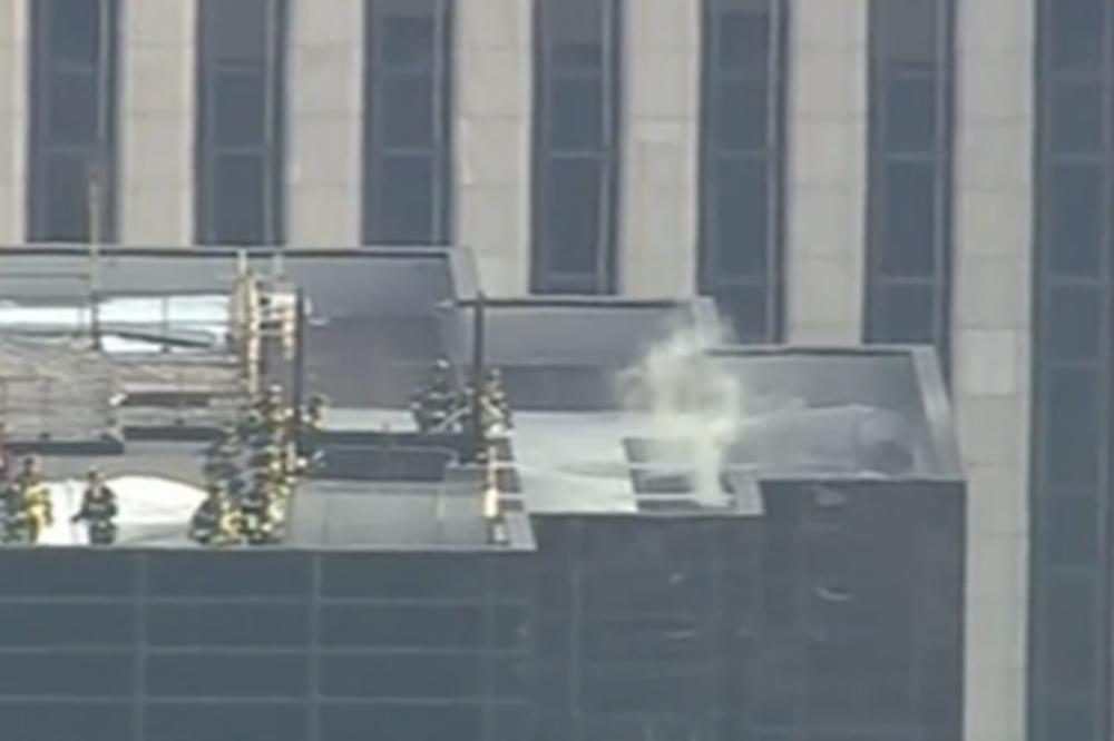 TRAMPOV TORANJ U PLAMENU: Zapalilo se sedište poslovne imperije američkog predsednika u Njujorku! (VIDEO)