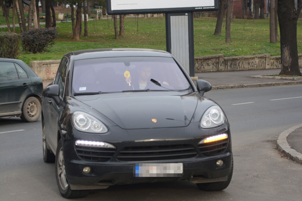 Vozni park fudbalera Crvene zvezde