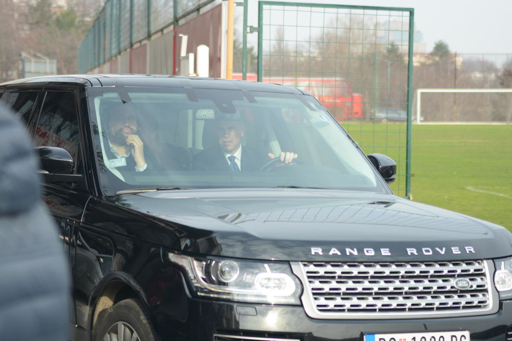 Vozni park fudbalera Crvene zvezde