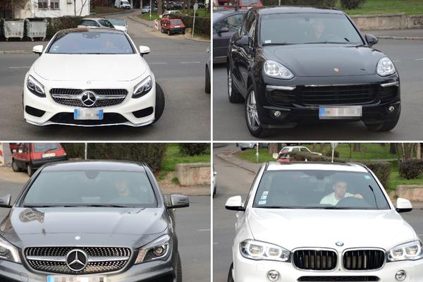 TERZIĆ DOŠAO U TENKU, DONALD I MILOJEVIĆ U KRNTIJAMA! Snimili smo kakve sve aždaje voze fudbaleri Crvene zvezde! (FOTO) (VIDEO)