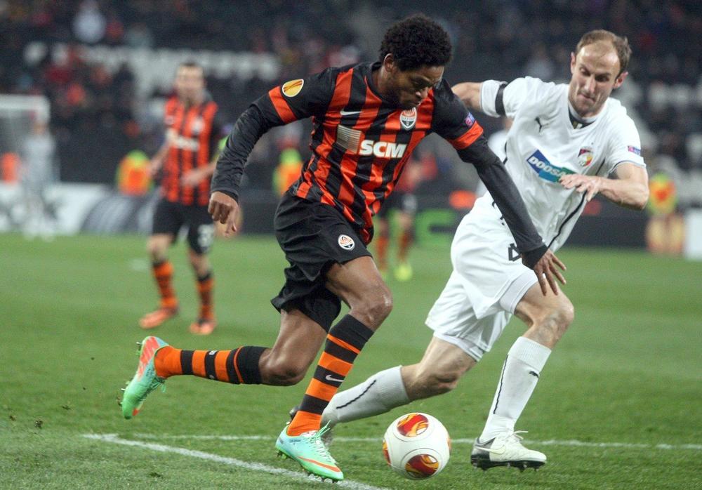 Aleks Tešeira dok je igrao za Šahtjor