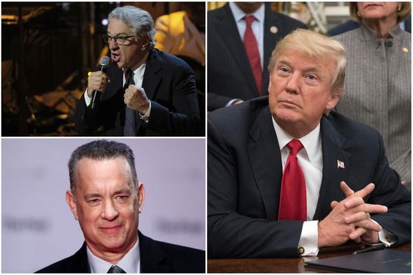 GLUMCI PROTIV TRAMPA: De Niro izvređao predsednika, a Tom Henks poslao specijalan POKLON Beloj kući! (VIDEO)