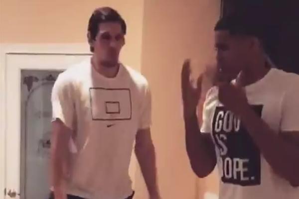 ZANJIŠI KUKOVIMA, PA MALO BREJK DENSA: Bobijev plesni šou na Tviteru, a urnebes je počeo kada je uskočila i zvezda Pistonsa! (VIDEO)