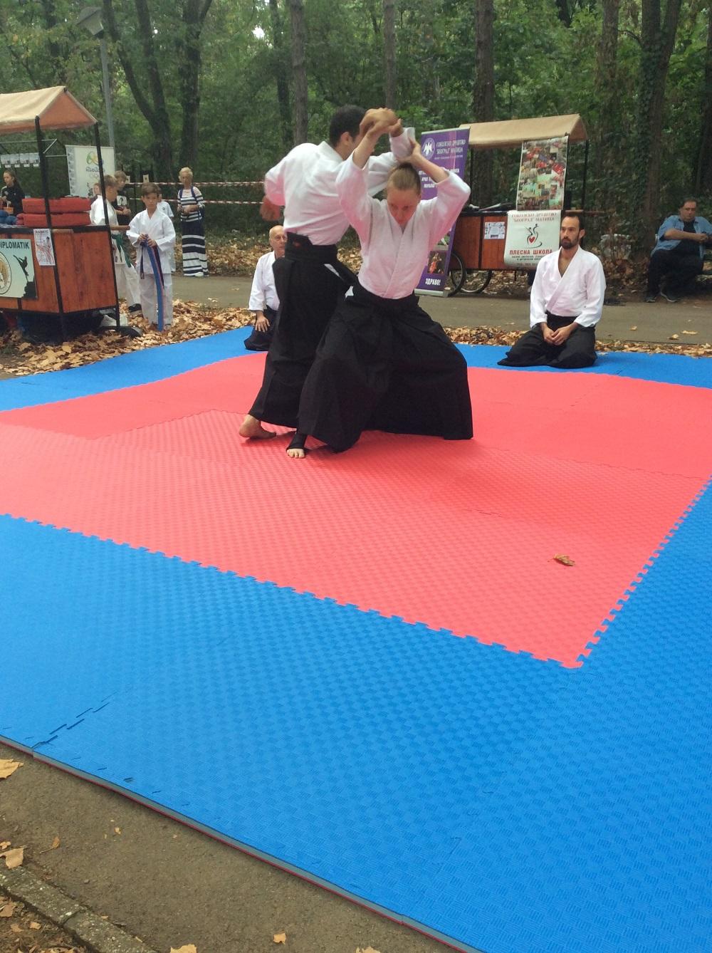 Aikido trening 