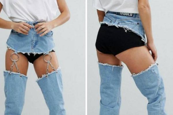 APSOLUTNO NAJBIZARNIJI TREND IKAD! Ove farmerke ne prekrivaju NI GUZU NI MEĐUNOŽJE! (FOTO)