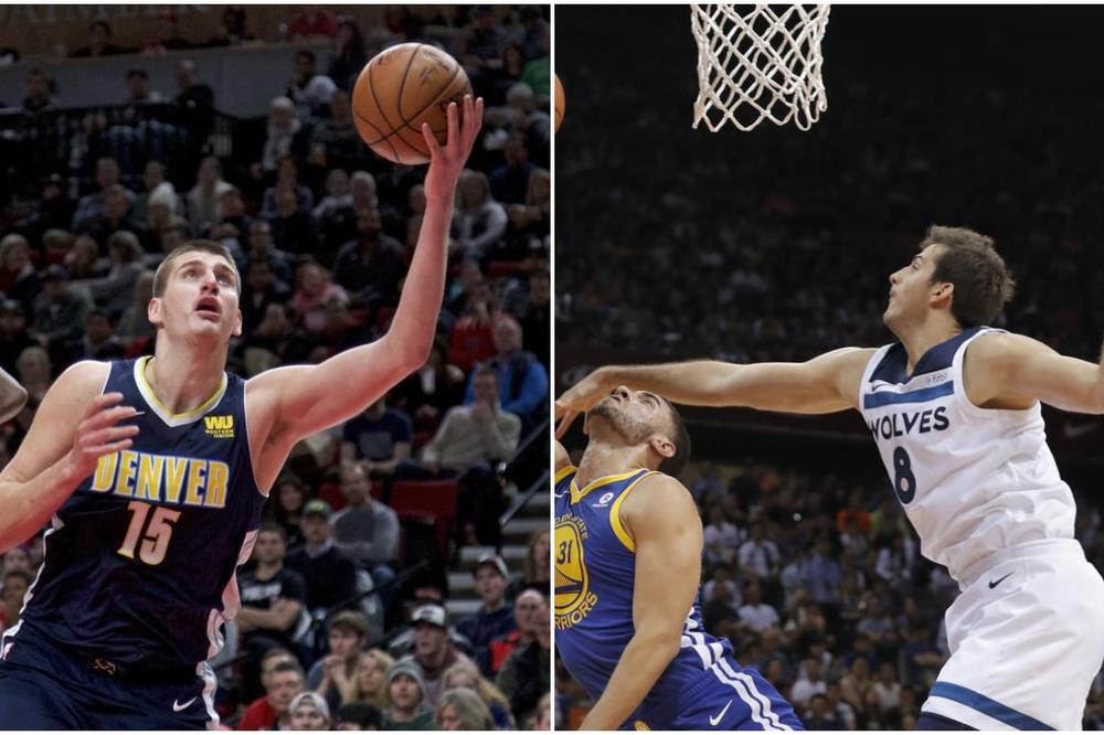 JOKIĆ OD KATASTROFE DO TRIJUMFA, BJELICA KONAČNO PRORADIO: Dobra noć za Srbe u NBA (VIDEO)