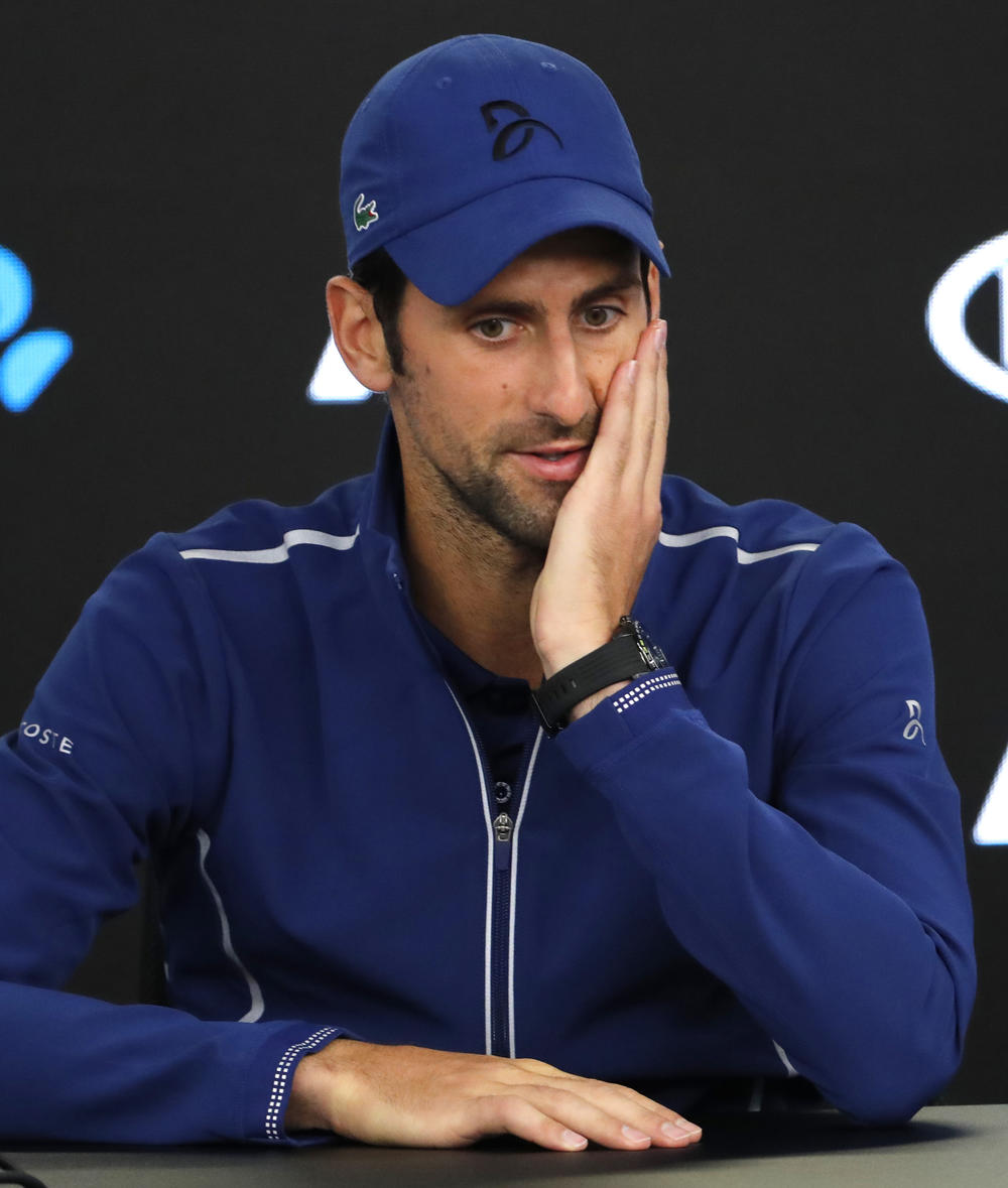 Novak Djokovic na konferenciji pred Australijan Open