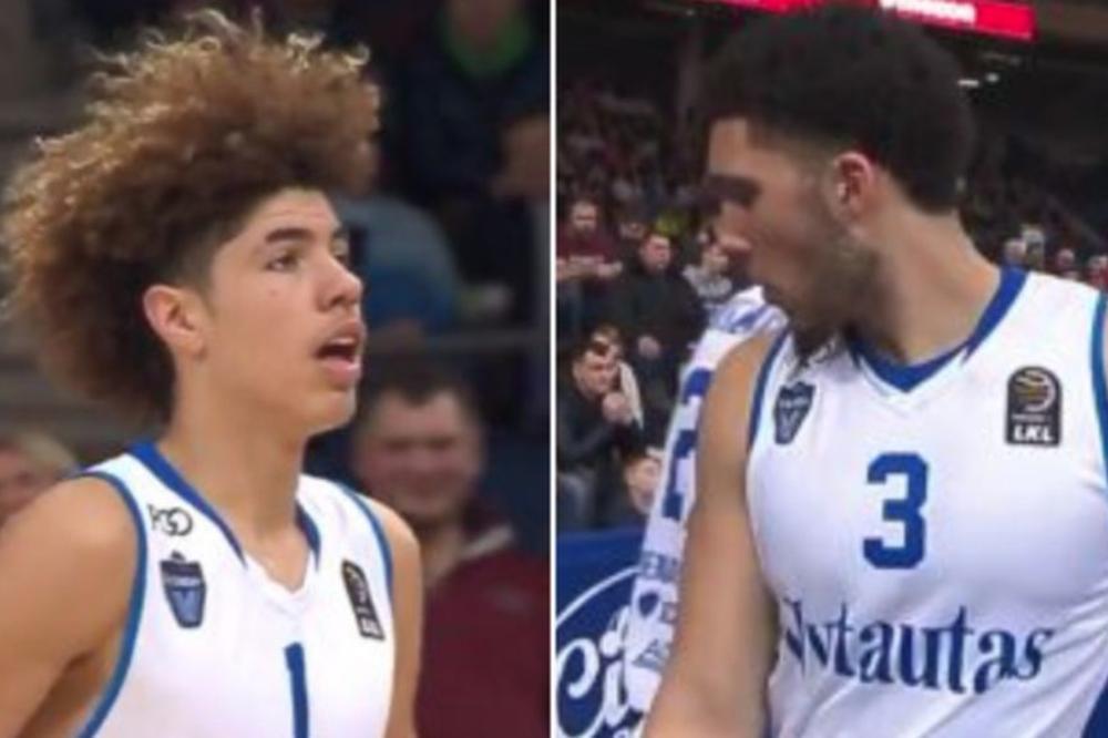 TATA JE PONOSAN! Debi braće Bol u litvanskom prvenstvu - 0 poena za 15 minuta i 2 skoka! (VIDEO)