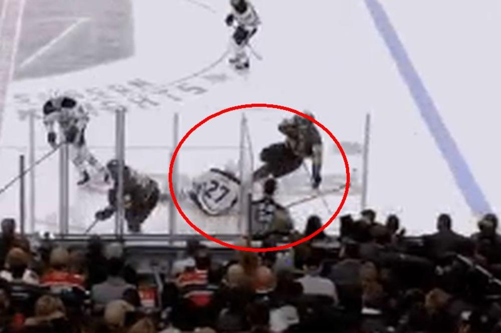 SRBINA U NHL ZAMALO PREKLALI NA UTAKMICI: Prerezao mu vrat klizaljkom, izbegao smrt za milimetre! (FOTO) (VIDEO)